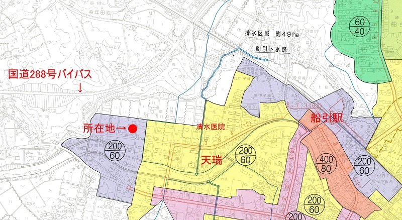 都市計画図